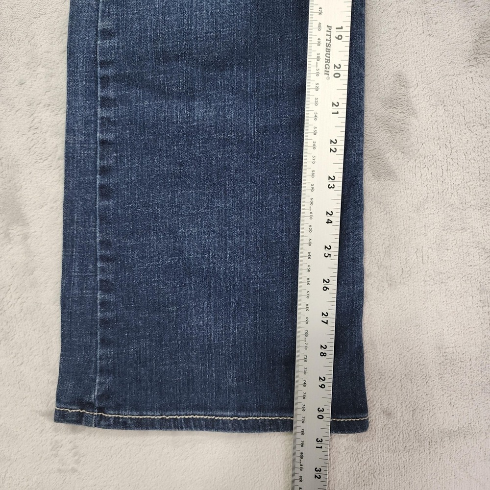 Vintage Lei Jeans Womens 11 Juniors Blue Sophia Low Rise HipHugger Flare Stretch - Picture 10 of 12